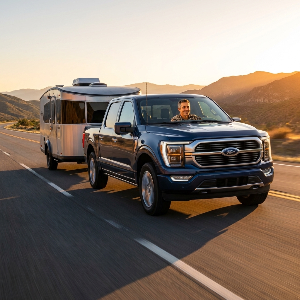 Top 5 Half-Ton Trucks for Towing Travel Trailers in 2024