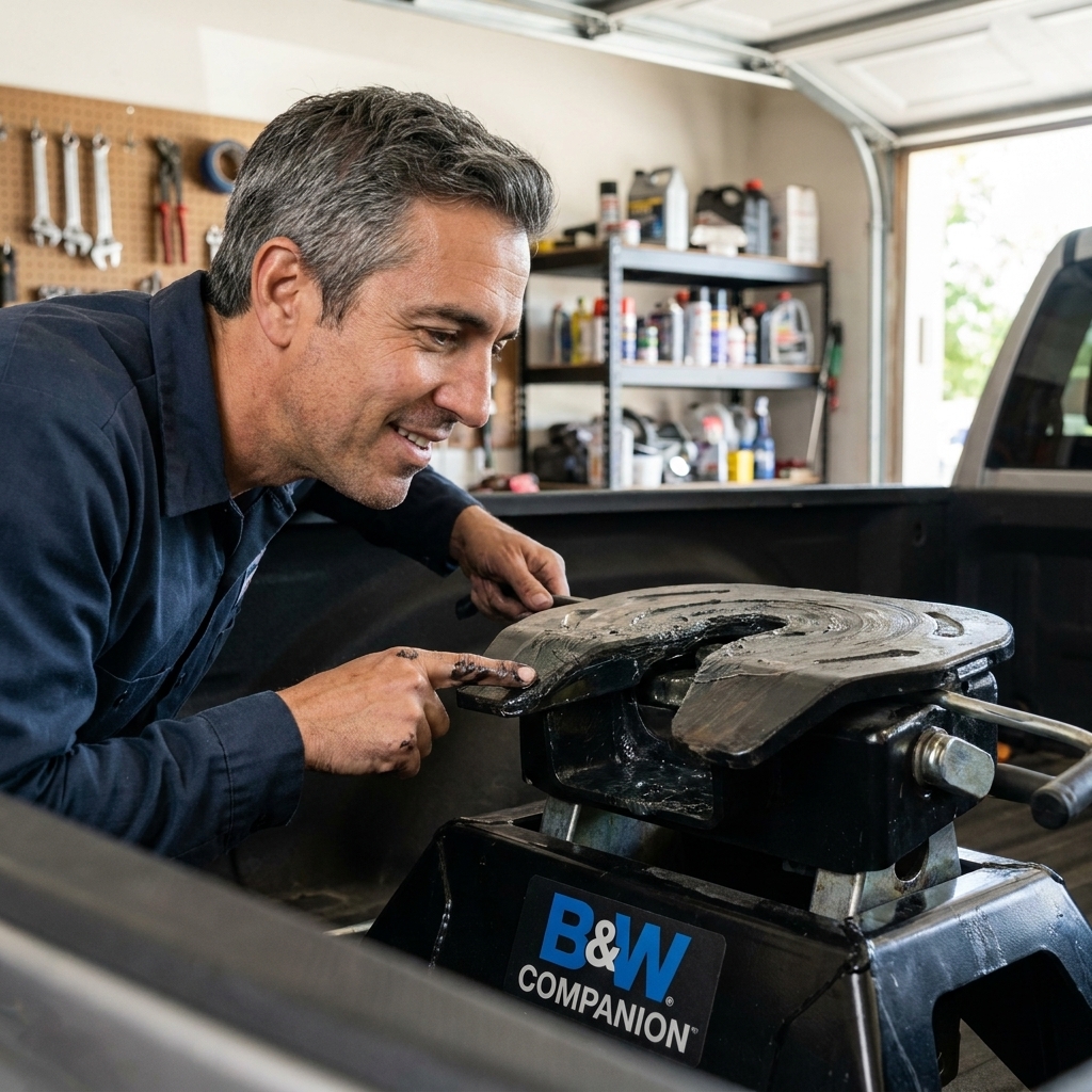 5th Wheel and Gooseneck Hitch Maintenance: Grease and Torque Checks