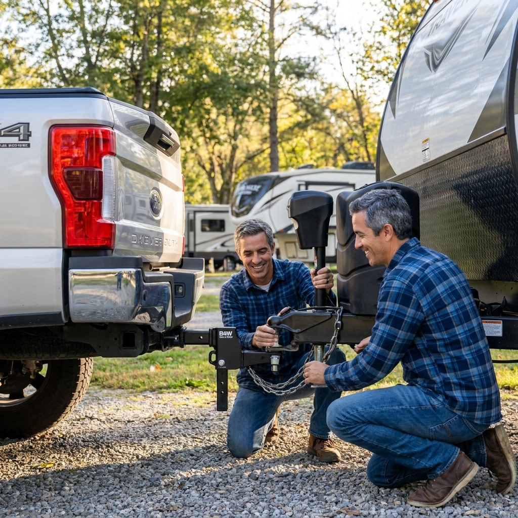 7 Best Adjustable Drop Hitches for Lifted Trucks (2024)