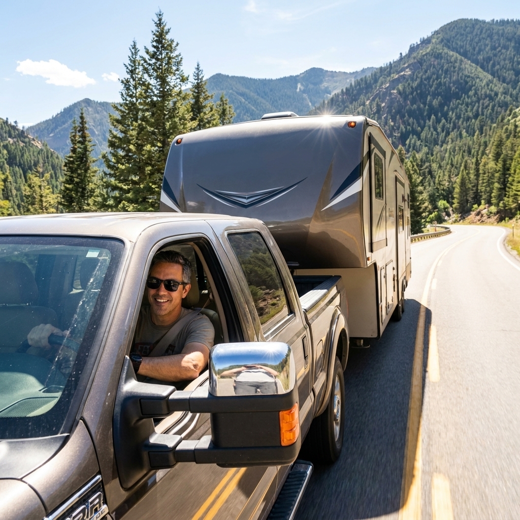 Diesel vs. Gas Truck Maintenance When You Tow Heavy