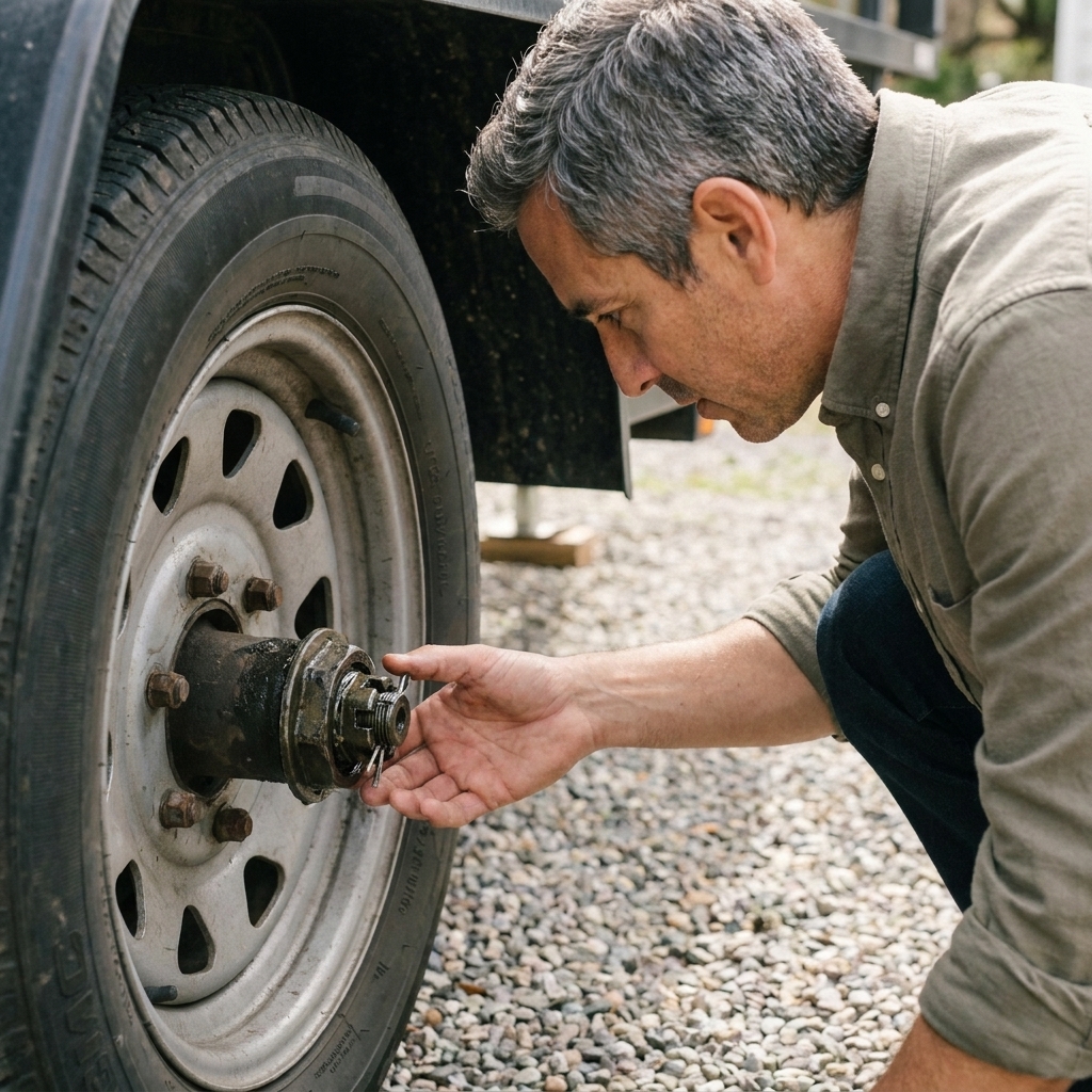 Trailer Wheel Bearings: Inspect, Pack, Replace